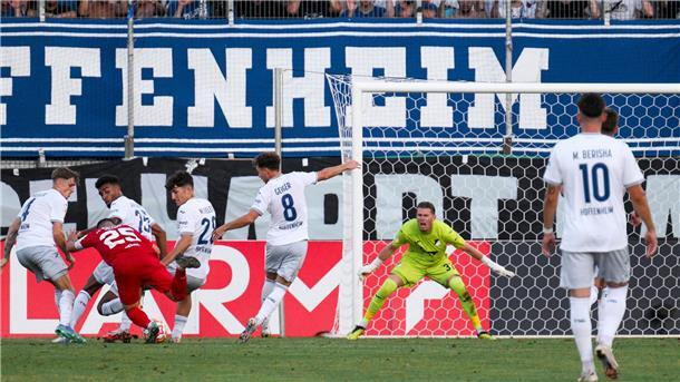 Hoffenheim ist glücklich in Runde zwei.