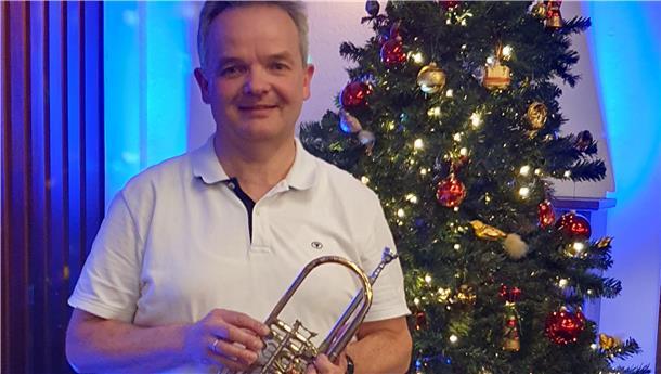 Holger Hartmann sorgte an der Trompete für musikalische Unterhaltung.