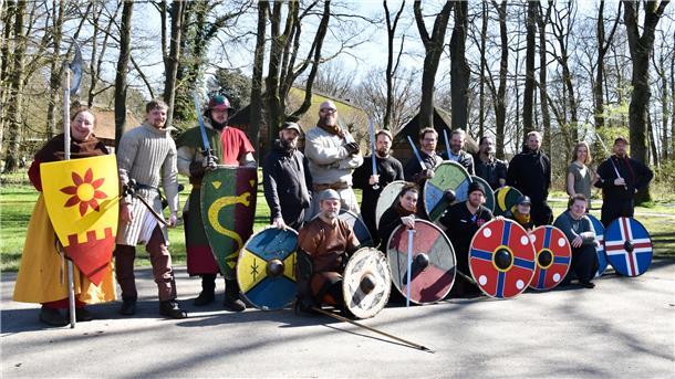 Hrafn Greddir, Legio Albis, Legio Holsatia und die IG Truemmertrupp nach dem erfolgreichen Training.