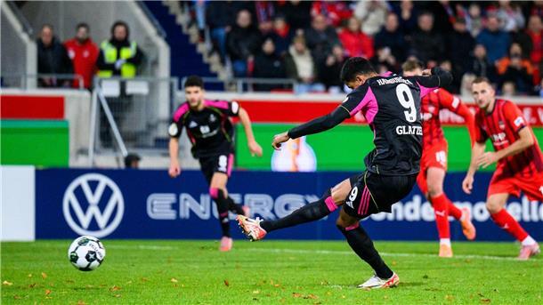 BVB gewinnt Krimi in Frankfurt - Wolfsburg und Augsburg raus HSV-Stürmer Robert Glatzel sorgte mit seinem verwandelten Foulelfmeter für den Einzug ins Achtelfinale.