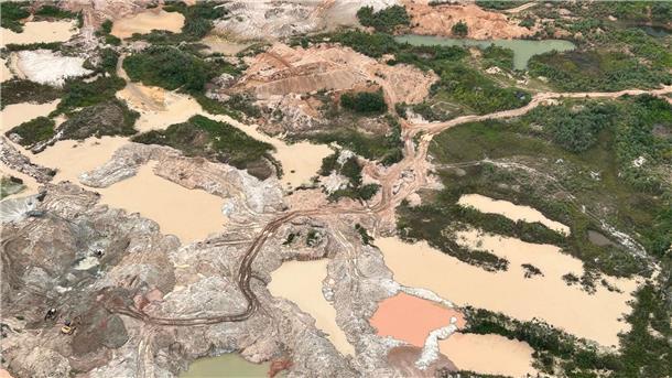 Flüsse tragen weit mehr Quecksilber in Ozeane als 1850 Illegaler Goldabbau im Amazonas