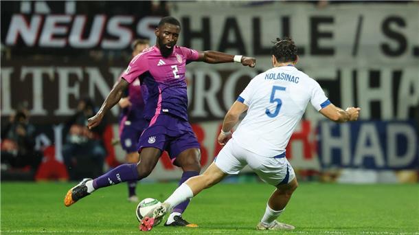 Die deutsche Fußball-Nationalmannschaft in der Einzelkritik Im 75. Länderspiel agierte Antonio Rüdiger als Abwehrchef sehr souverän.