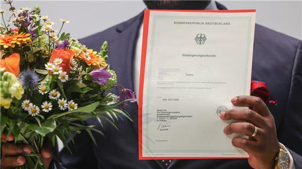 Im April nahm Bundespräsident Frank-Walter Steinmeier an einer Einbürgerungsfeier teil. (Archivfoto)