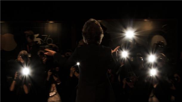 Im Blitzlichtgewitter: Mick Jagger 2019 bei den Filmfestspielen in Venedig.