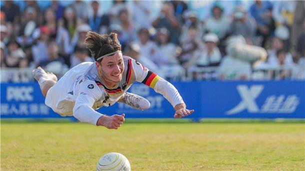 World Games: Welche Herausforderungen auf Karlsruhe warten Im Faustball gehört Deutschland zu den weltweit besten Nationen.