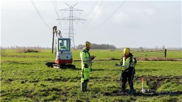 Im Februar standen im Bereich Stadland die Kampfmittelsondierungen an. Dabei wurde nach im Boden verborgenem Sprengstoff aus Kriegszeiten gesucht.