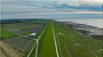 Drohneneinsatz am Wurster Nordseedeich bei Dorum-Neufeld im Landkreis Cuxhaven Deutsches Zentrum für Luft- und Raumfahrt