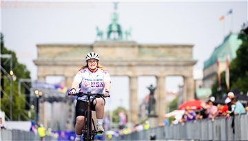Im Juni vergangenen Jahres war Berlin Gastgeber für die Special Olympics World Games. Die US-Delegation war vor Beginn der weltweit größten inklusiven Sportveranstaltung in Bremen und Bremerhaven zu Gast.