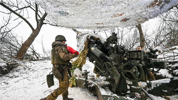 Krieg gegen die Ukraine: So ist die Lage Im Kriegsgebiet dauern die Kämpfe ungeachtet der winterlichen Verhältnisse an.