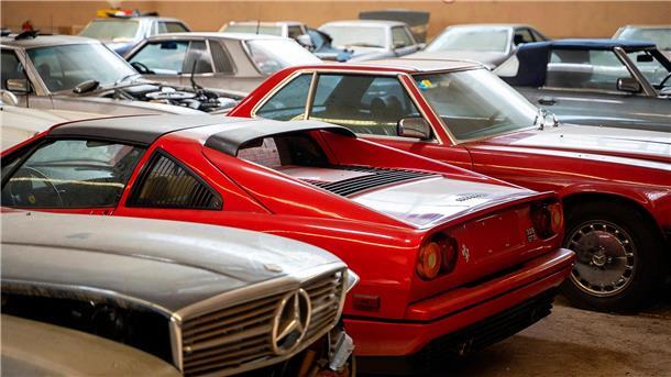 Klassische und exotische Autos versteigert Im Landkreis Harburg wurden die Oldtimer eines Hamburger Autohauses versteigert.
