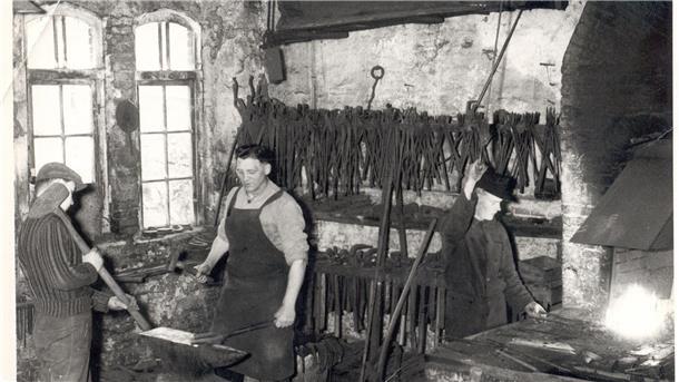 Im Langen Jammer war in den 1950er Jahren die Werkstatt von Schmiedemeister Wilhelm Frisch untergebracht.