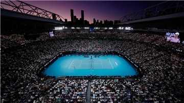 Im Melbourne Park finden wieder die Australian Open statt