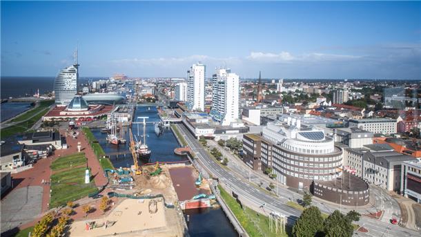 Im Neuen Hafen soll die „Najade“ einmal liegen - vielleicht.