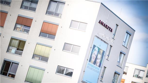 Im Schnelltest zählt das Amarita-Heim 60 positive Bewohner, doch Ergebnisse der PCR-Tests fehlen noch. Foto: Hartmann