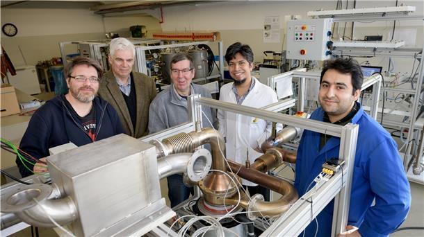 Im ttz wird der Solarspeicher getestet.