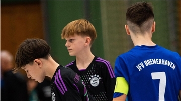 Im vergangenen Jahr konnten sich die U14-Kicker des JFV Bremerhaven unter anderem mit den Talenten des FC Bayern München messen.