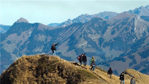 Mutter und zwei Kinder verunglücken bei Wanderung Im Wandergebiet Rochers-de-Naye in der Schweiz sind drei Menschen tödlich verunglückt (Archivbild von 2011).
