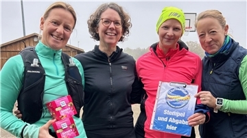 Immer als eine der Ersten am Start: Diese Läuferinnen aus dem Landkreis Cuxhaven genießen regelmäßig ihren gemeinsamen Sonntagslauf rund um Wellen.