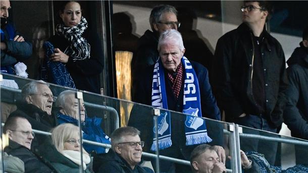 Hopp feiert 85. Geburtstag am Spieltag - aber ohne BVB-Fans Immer mehr im Hintergrund bei der TSG: Mäzen Dietmar Hopp.