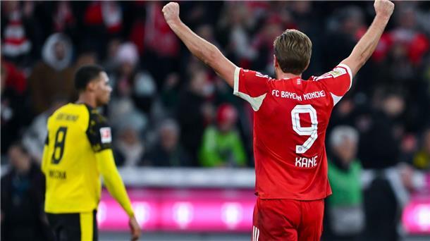 „Irre“ und „Wahnsinn“: Kane erfreut mit Rundum-sorglos-Paket Immer wieder Jubel für Harry Kane und den FC Bayern.