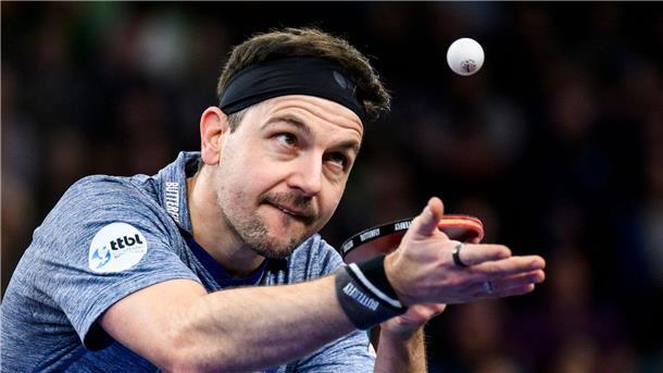 In Aktion: Tischtennis-Star Timo Boll.