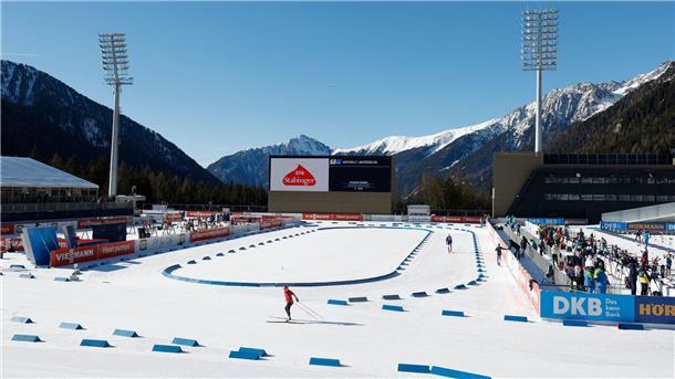 Das olympische Erbe: Lehren oder leere Versprechen? In Antholz fanden Modernisierungsarbeiten statt.