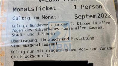 In Bremerhaven sind versehentlich 9-Euro-Tickets für September verkauft worden. 