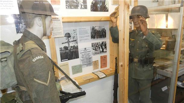 Das Foto zeigt die Ausstellung im Militärhistorischen Museum in Nordenham-Grebswarden.