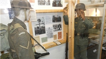 Das Foto zeigt die Ausstellung im Militärhistorischen Museum in Nordenham-Grebswarden.