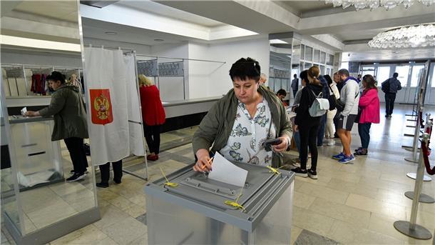 Krieg gegen die Ukraine: So ist die Lage In den von Russland besetzten Gebieten haben Scheinreferenden begonnen.