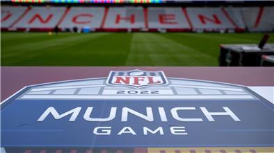 In der Allianz Arena im München findet zum ersten Mal ein Spiel der NFL in Deutschland statt. 