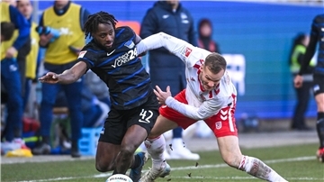 In der ersten Hälfte war Regensburg der Hertha deutlich überlegen.
