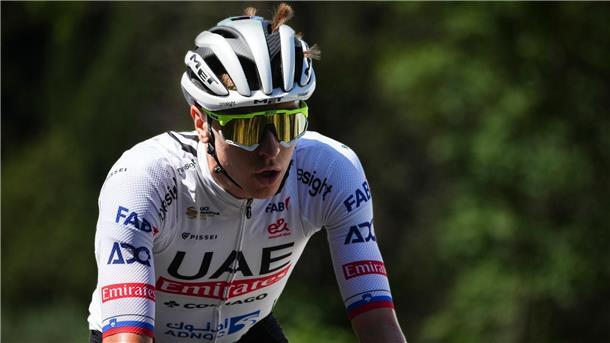 UAE-Tour: Weltmeister Pogacar Dritter im Zeitfahren In der Gesamtwertung der UAE-Tour liegt Pogacar nun auf Platz drei.