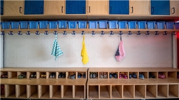 Leere Kinderkrippe. In der Kinderkrippe Am Lunedeich bleibt es vorerst still (Symbolfoto). Ein Feuchtigkeitsschaden macht eine kurzfristige Sanierung erforderlich.