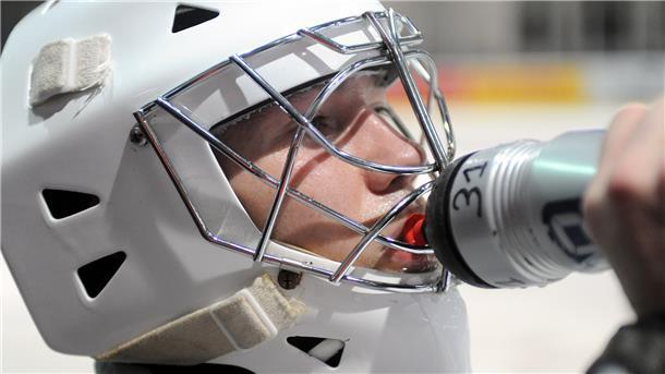 In der Saison 2009/10 stand Edgars Lusins noch selbst zwischen den Torstangen der Fischtown Pinguins.