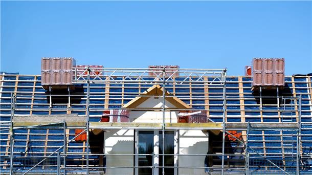 Wohnungsbau: 30 Prozent mehr Genehmigungen im Juli In Deutschland wird wieder mehr gebaut. (Archivbild)