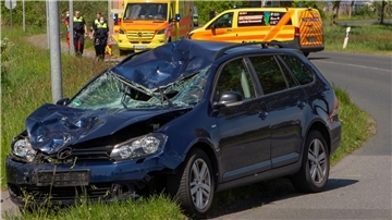 In diesem Auto war der Todesfahrer unterwegs - stark alkoholisiert und mit zu hohem Tempo.