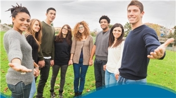 In diesem Flyer finden Interessierte einige grundlegende Hinweise zum Thema Integrationshelfer. Wer sich für die Aufgabe interessiert, ist zur Teilnahme an kostenlosen Workshops eingeladen.