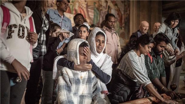 In diesem Jahr nahmen viel weniger Menschen als sonst an der traditionellen Karfreitagsprozession in der Altstadt von Jerusalem teil.
