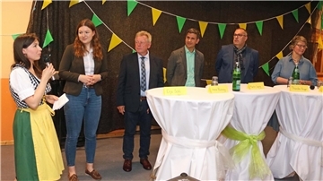 Podiumsdiskussion über die aktuelle und zukünftige Situation der Landjugendgruppen