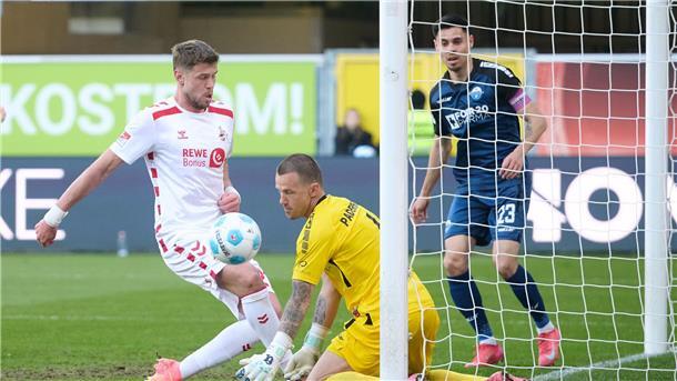 2:1-Sieg in Paderborn: Köln erkämpft sich Tabellenspitze In einer umkämpften Partie setze sich Köln knapp in Paderborn durch.