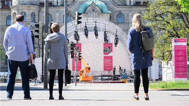 Wie der Kirchentag 100.000 Besucher anlocken will In Hannover stehen die Vorbereitungen für den Kirchentag vor dem Abschluss.