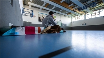 In Münster mussten Studenten ohne Wohnung auch schon in Turnhallen schlafen.