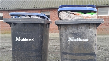 In Teilen des Cuxlandes wird derzeit der Müll nicht abgeholt.