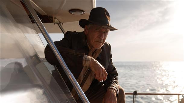 Wim Wenders, „Indiana Jones“ und Scorsese in Cannes Indiana Jones (Harrison Ford) in einer Szene des Films „Indiana Jones und das Rad des Schicksals“.