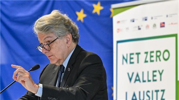 Industriekommissar Thierry Breton über das „Netto-Null-Valley“: „Die EU-Kommission ist bereit, dieses Vorhaben zu unterstützen.“