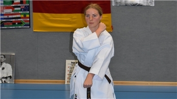 Inga Lauskan von der Budo Akademie Dorum