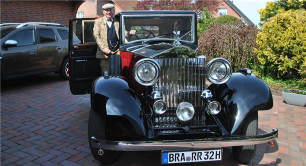 Ingo Ehmann hat sich mit dem Rolls-Royce 20/25 einen langgehegten Wunsch erfüllt.