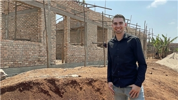Insgesamt vier Monate hat Adrian Breitlauch in Ruanda verbracht.