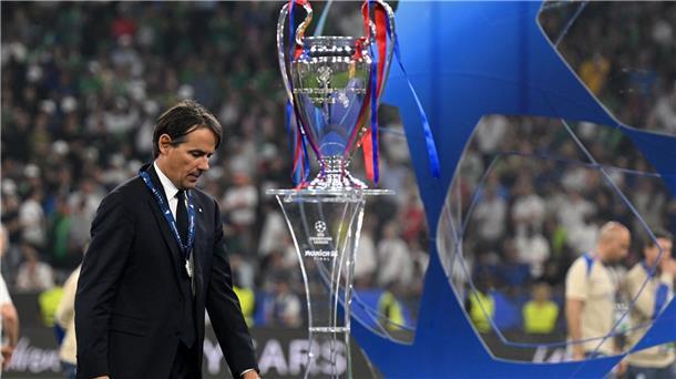 Inter-Trainer Simone Inzaghi lässt seine Zukunft nach der Finalpleite offen.
